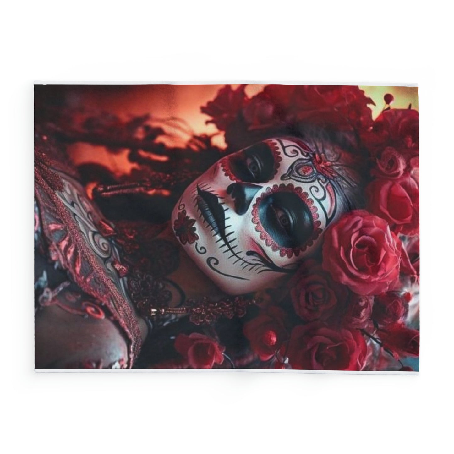 Dia de la Muerte Blanket