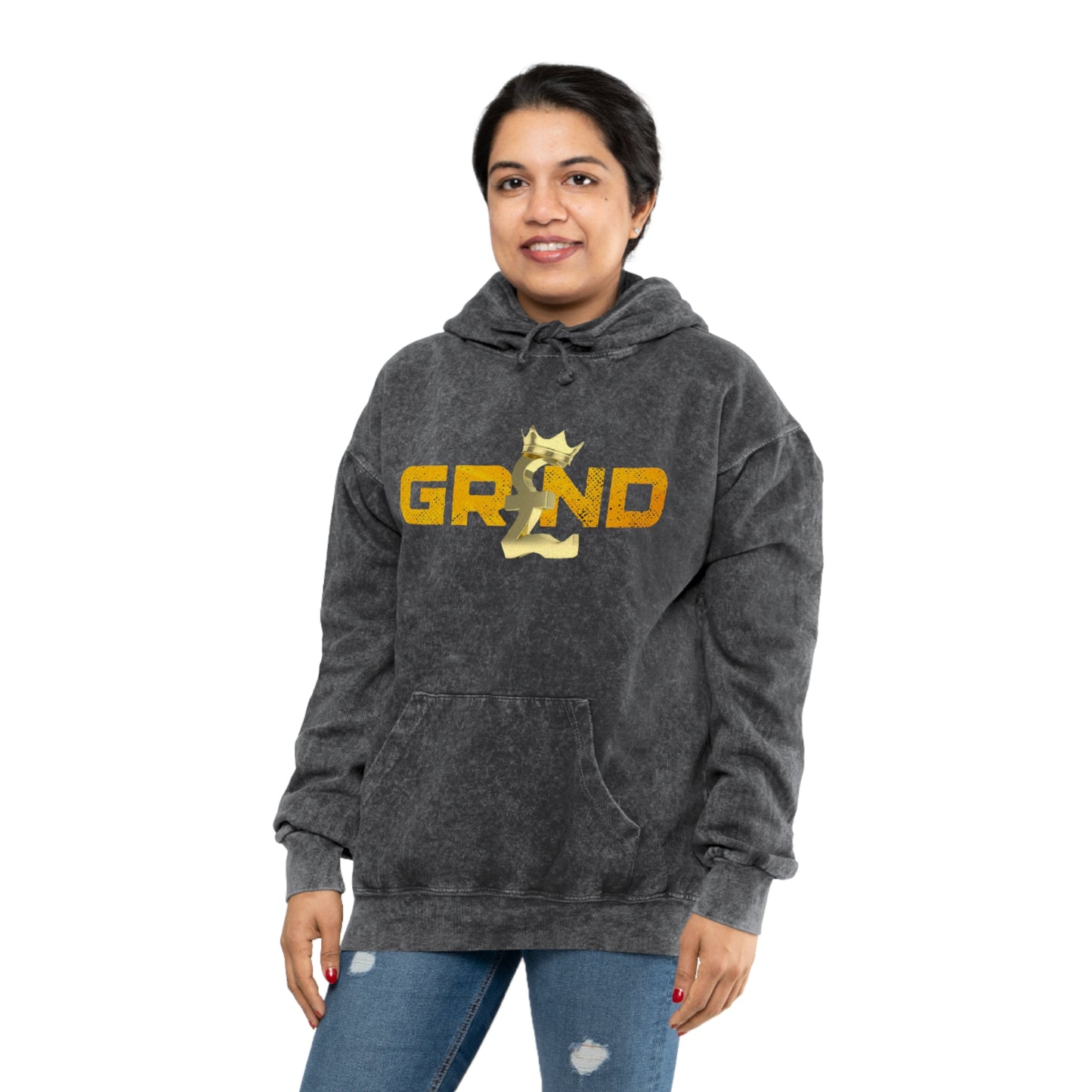 Unisex Mineral Wash Hoodie