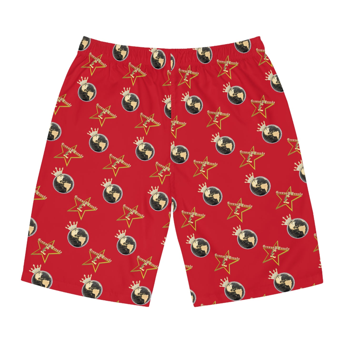 Red CrownsNPounds Summer Shorts