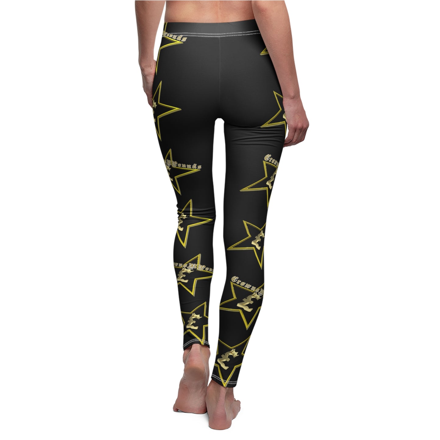 Women's Cut & Sew Casual Leggings (AOP)