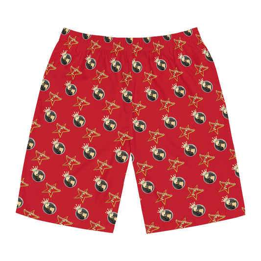 Red CrownsNPounds Summer Shorts