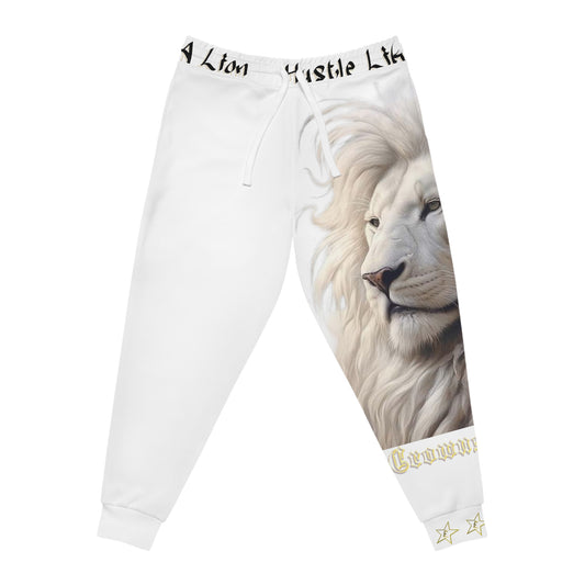 CrownsNPounds "WhiteLion" SweatBottoms