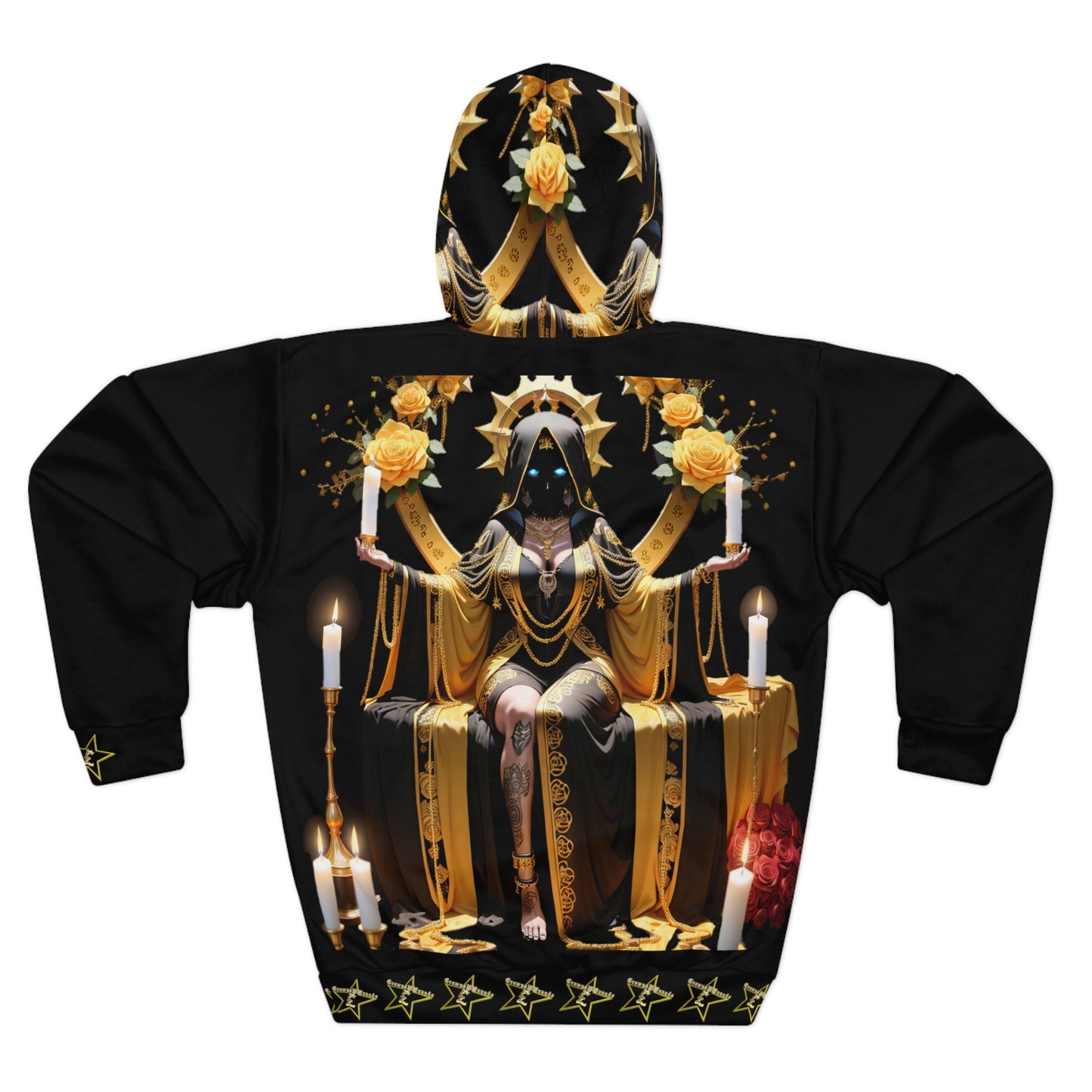 CrownsNPounds "la Santa Muerte" Hoodie