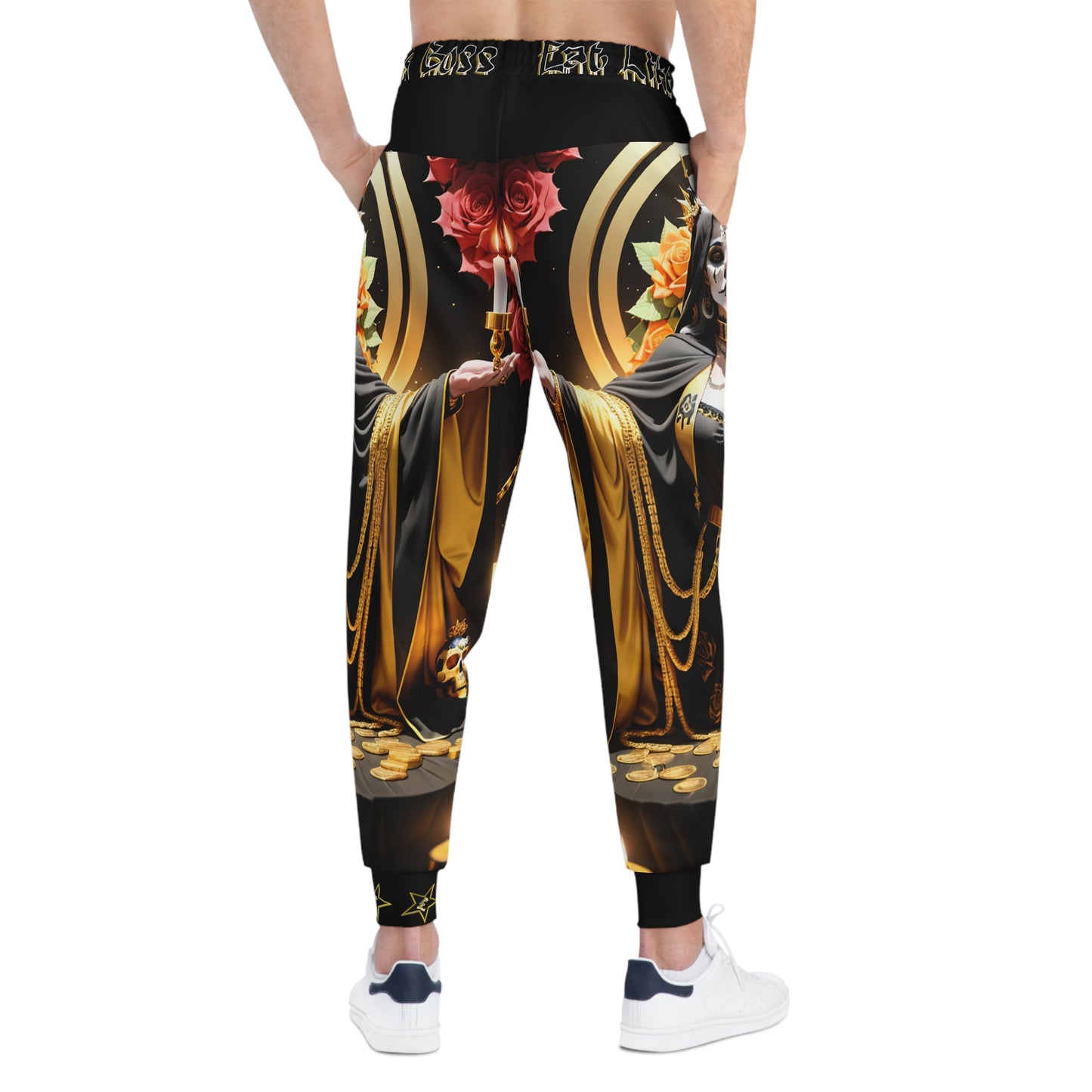 CrownsNPounds "SantaMuerte" SweatBottoms