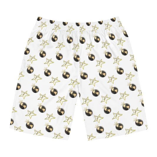 White CrownsNPounds Summer Shorts