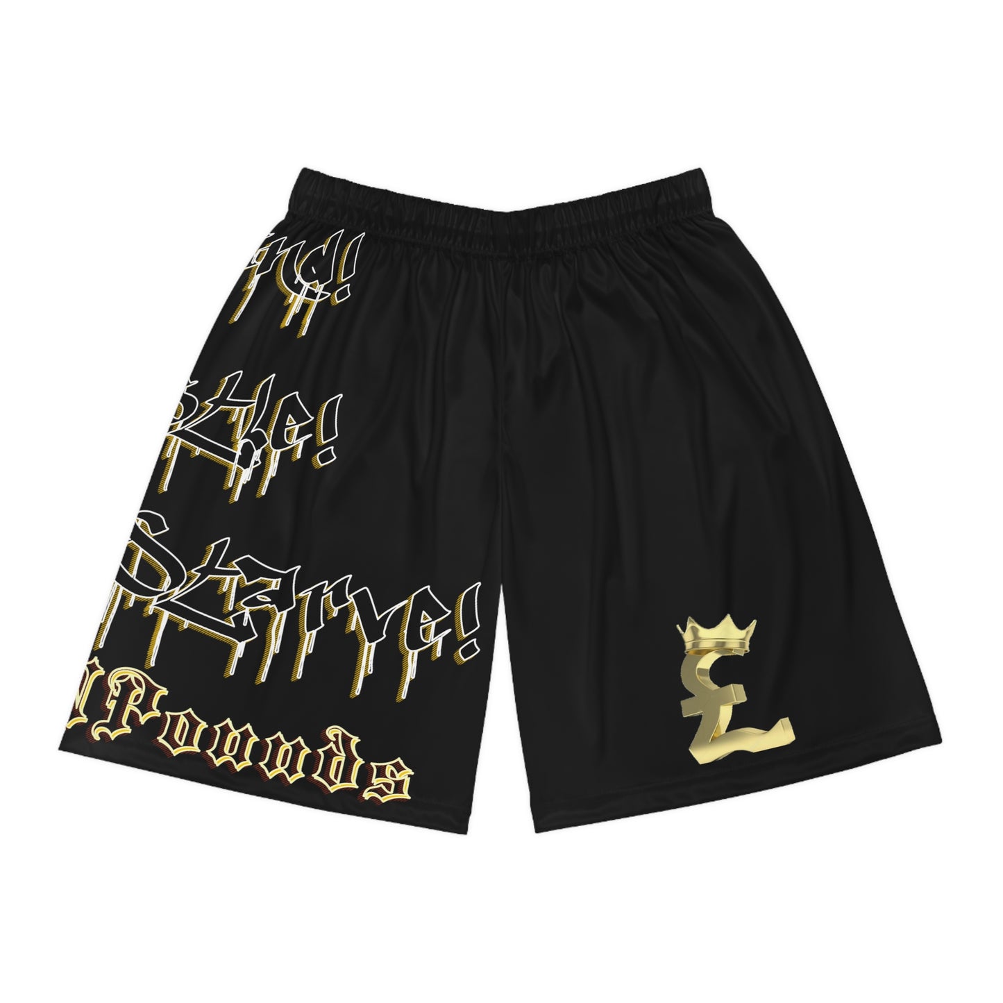 CrownsNPounds "Never Starve" shorts