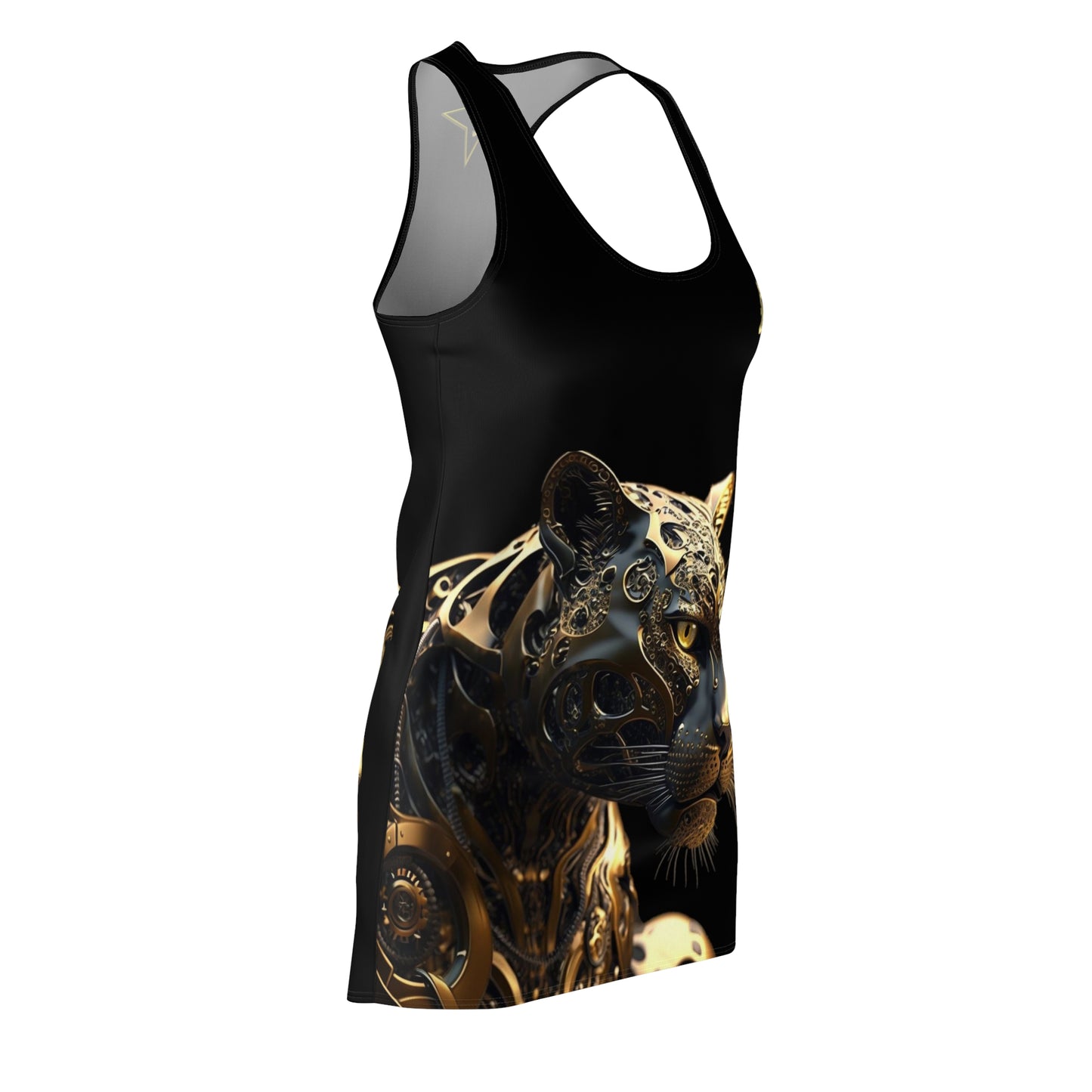 Woman's "BlackGoldPanther?" Dress