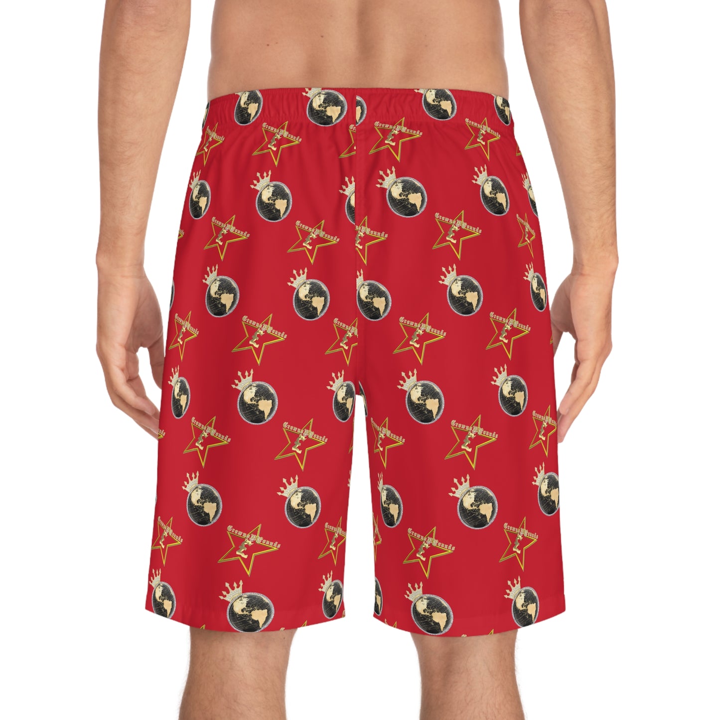 Red CrownsNPounds Summer Shorts