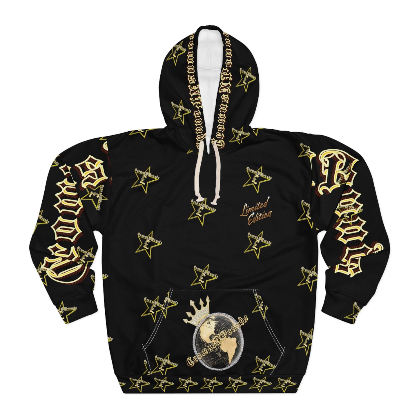 CrownsNPounds "Universe Design Big Sleeves" Hoodie