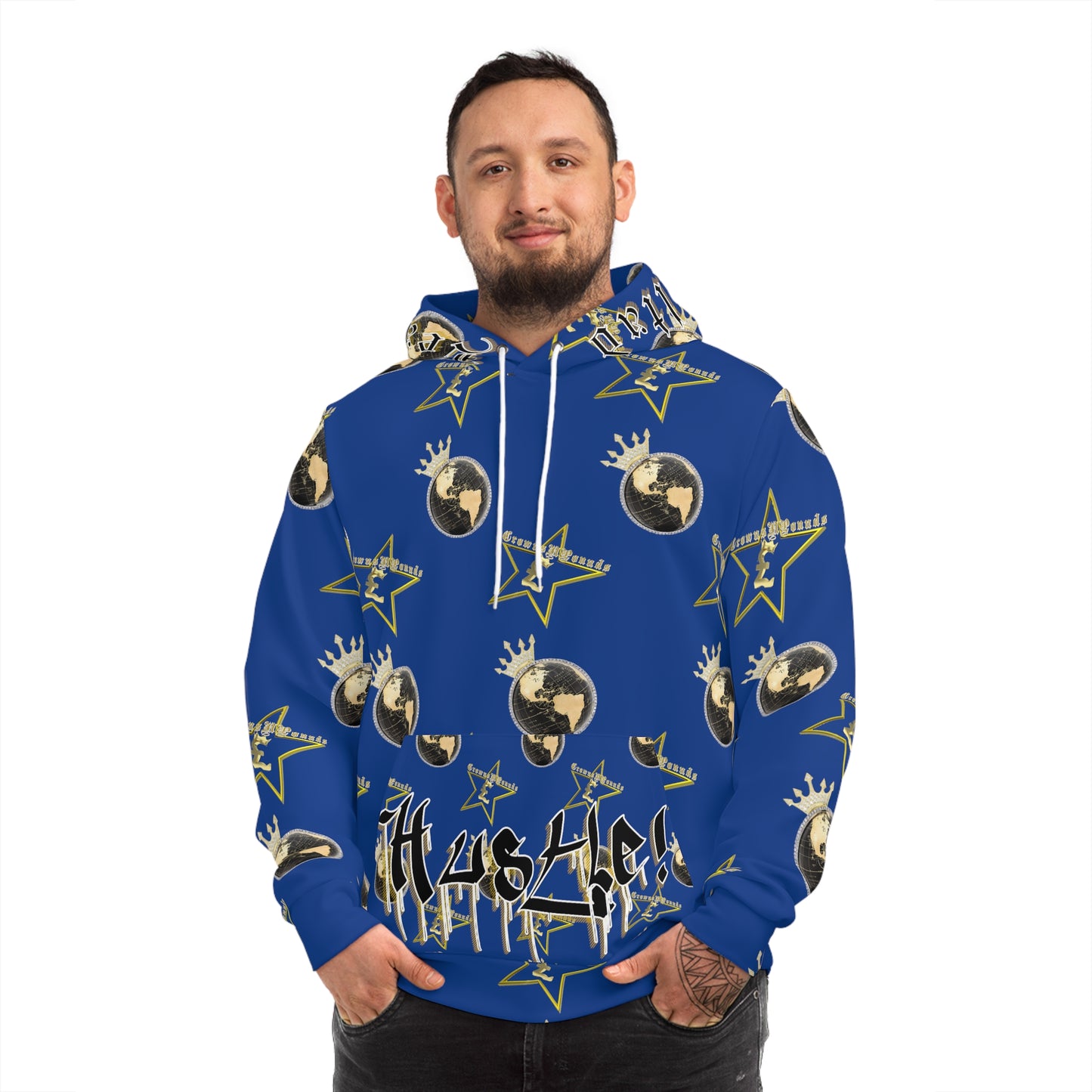 Blue Team Grind Boxing Hoodie