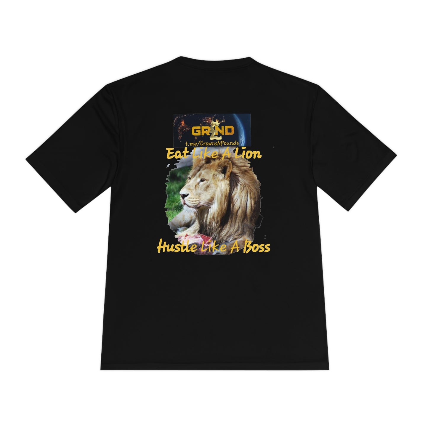 Eat Like A Lion Hustle Like A Boss Tee