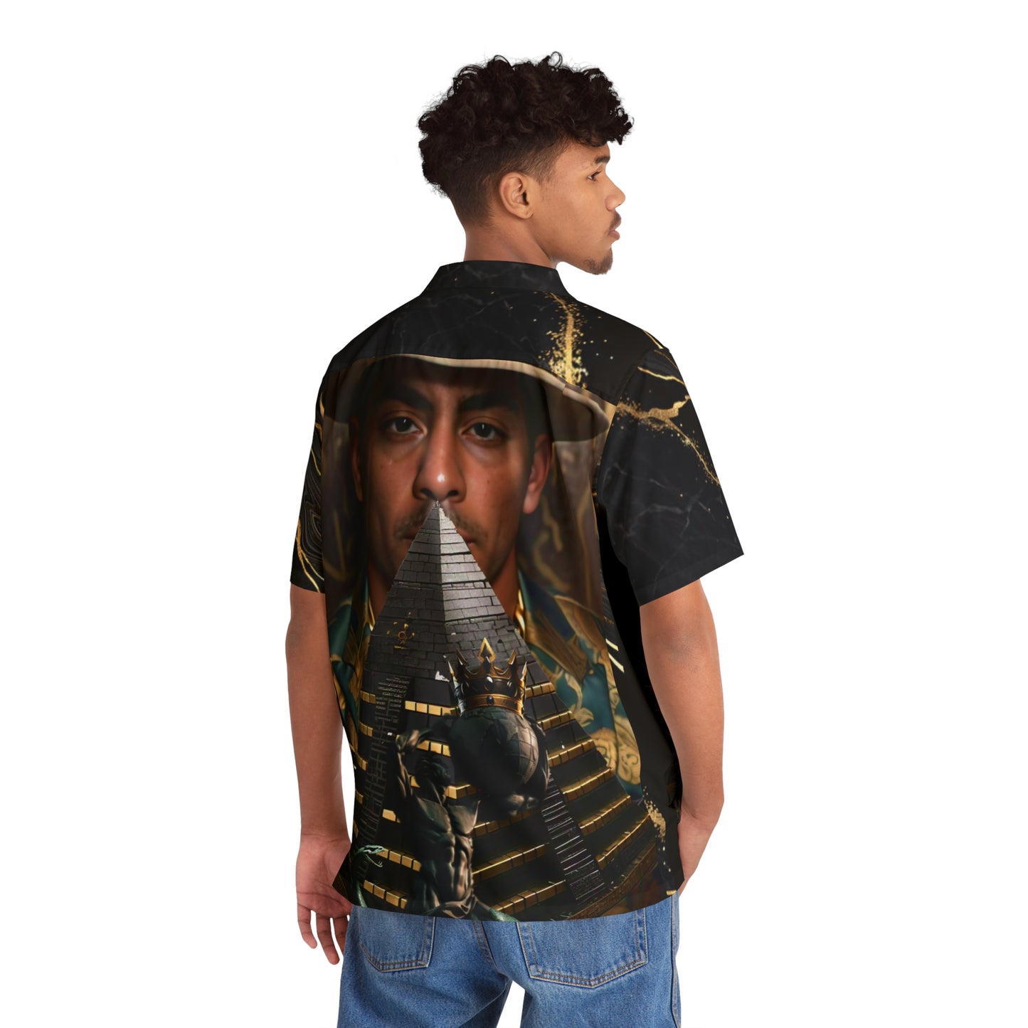 CrownsNPounds "WisdomOfAtlas" button up