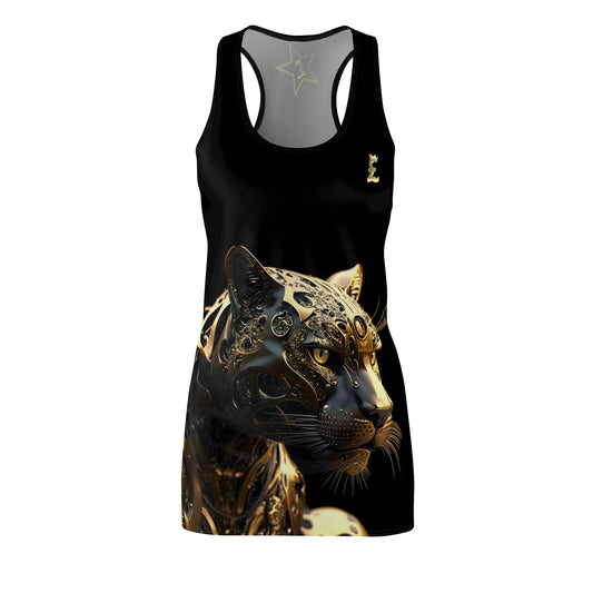 Woman's "BlackGoldPanther?" Dress