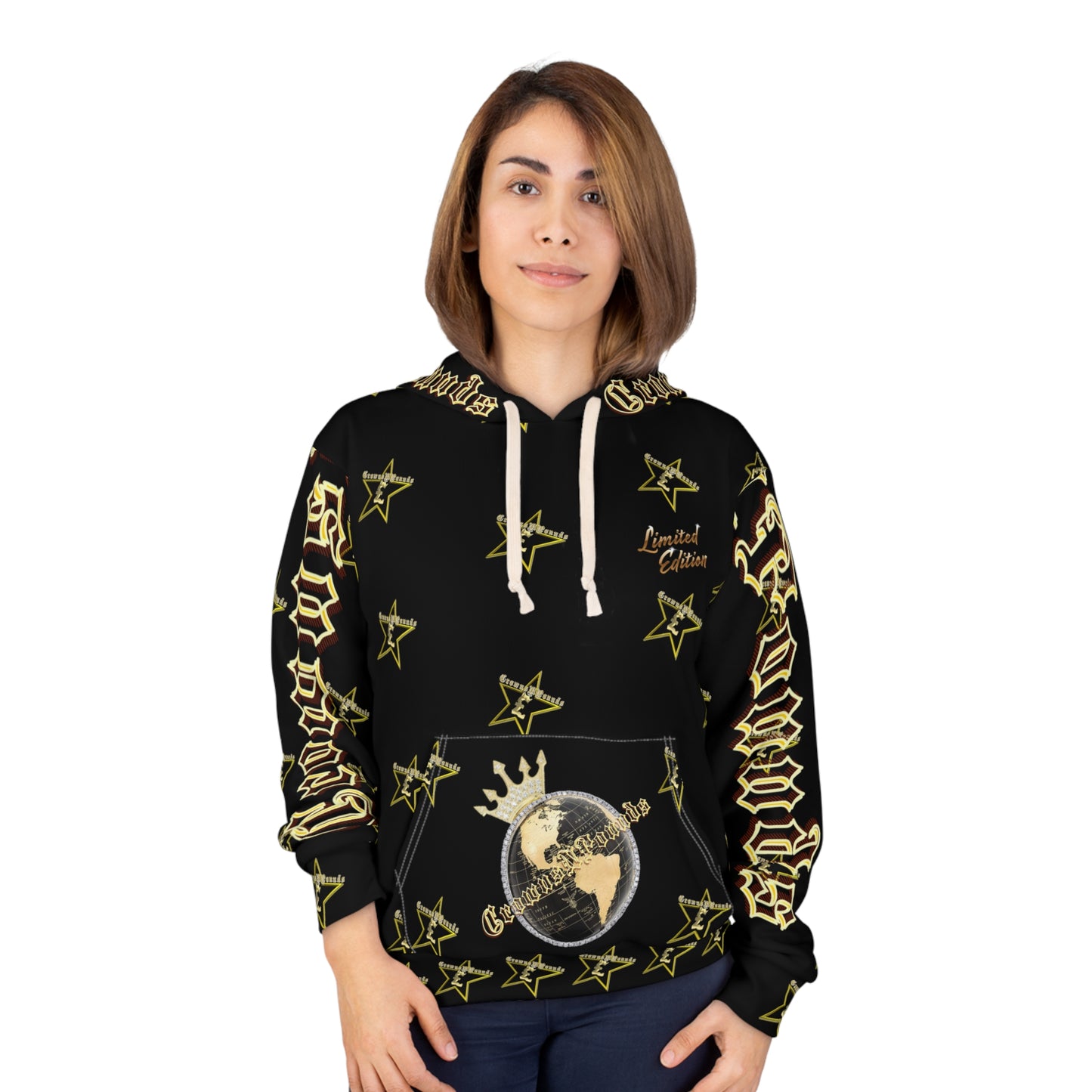 CrownsNPounds "Universe Design Big Sleeves" Hoodie