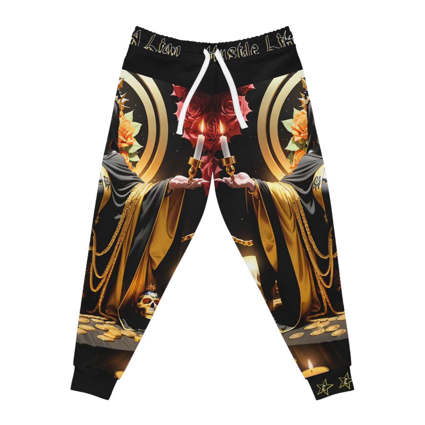 CrownsNPounds "SantaMuerte" SweatBottoms