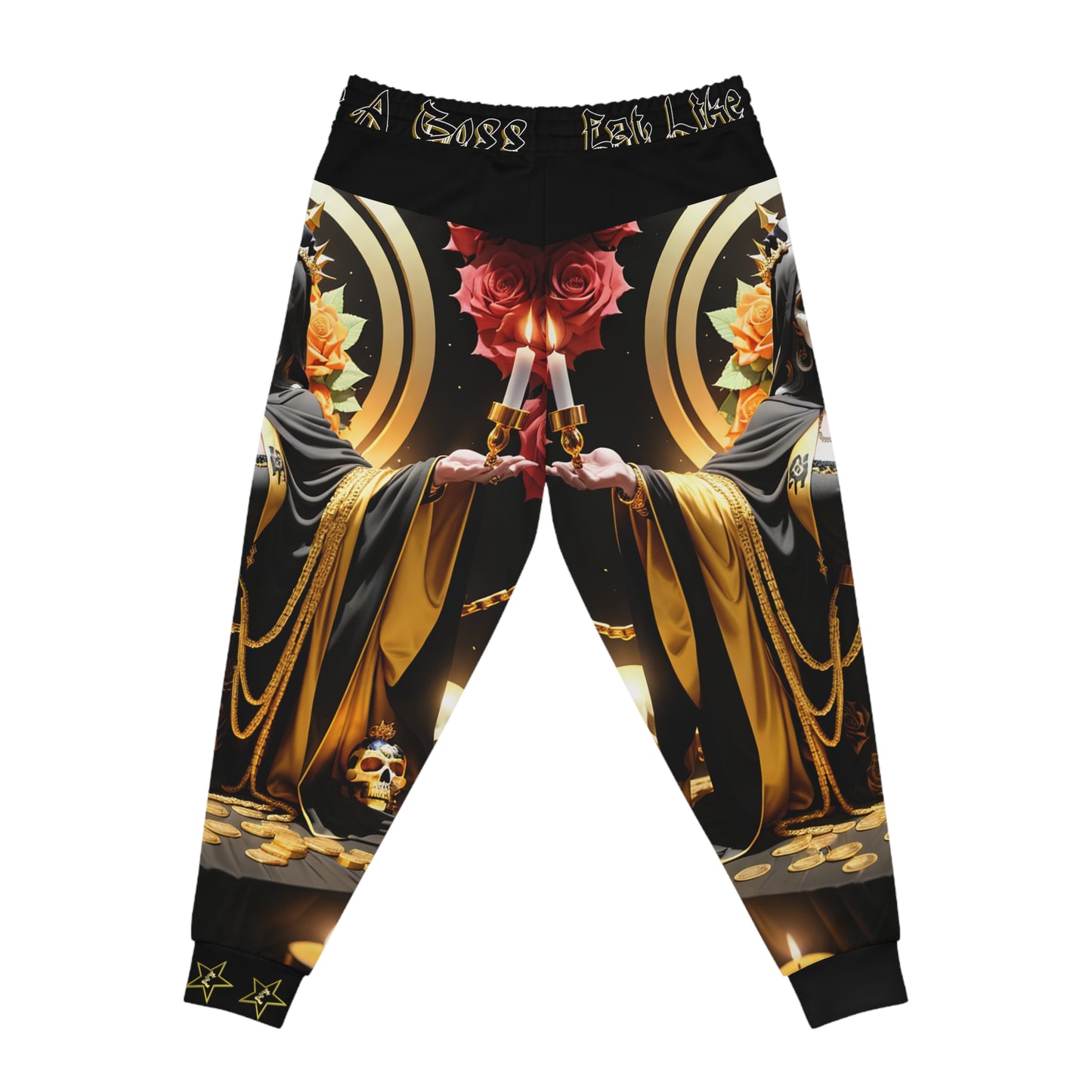 CrownsNPounds "SantaMuerte" SweatBottoms